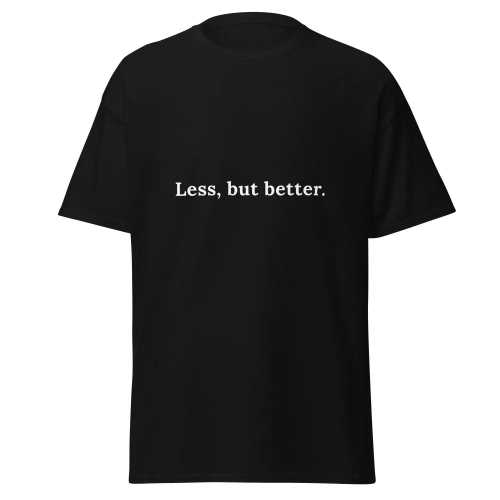 Klassisches Unisex T-Shirt mit weißem Text auf schwarzem Hintergrund aus der Dominikanischen Republik