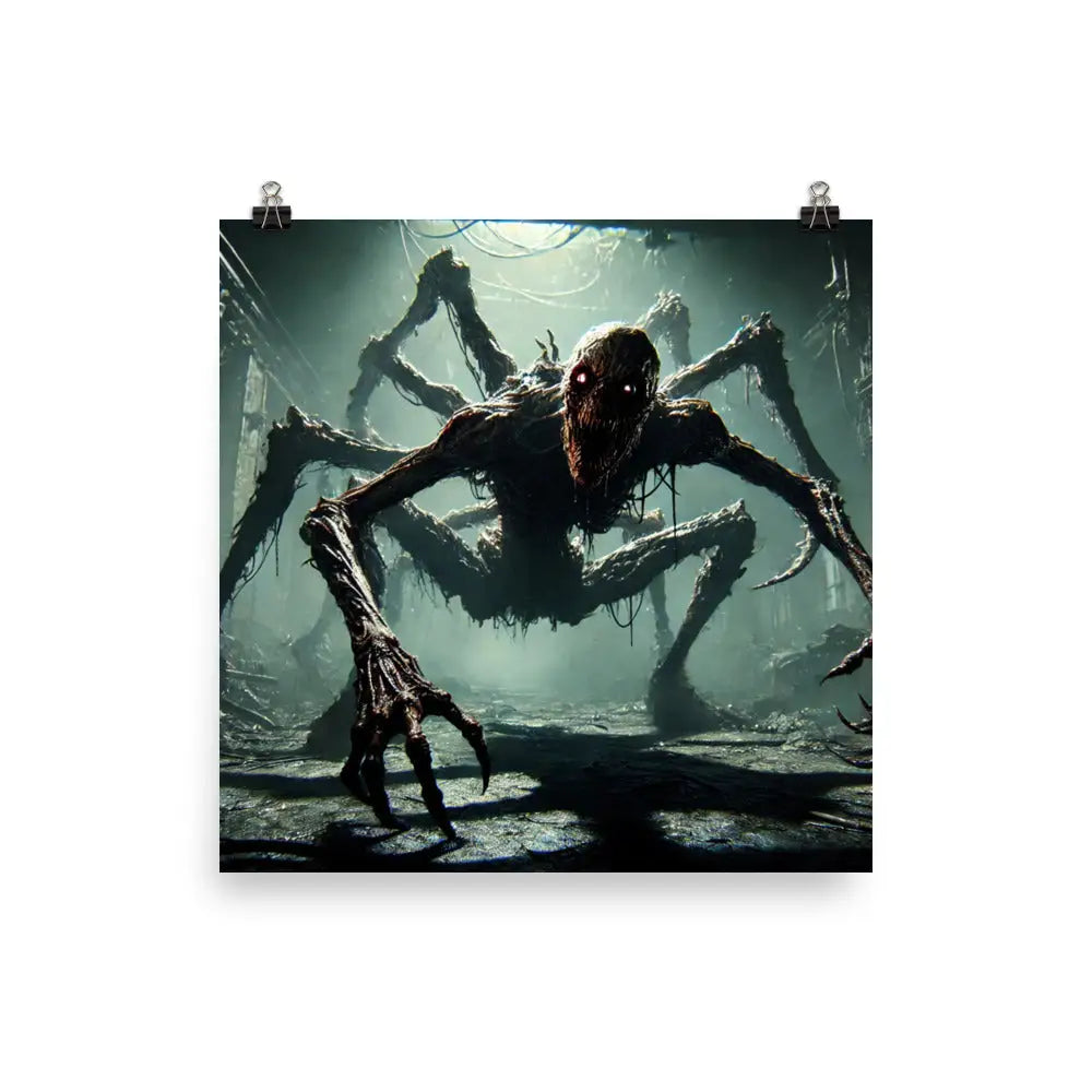 Horrifying Spider-Like Monster Poster for Creepy Spider-Like Monster GPSR